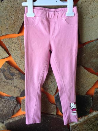 "riflové" legínky hello kitty, sanrio,98