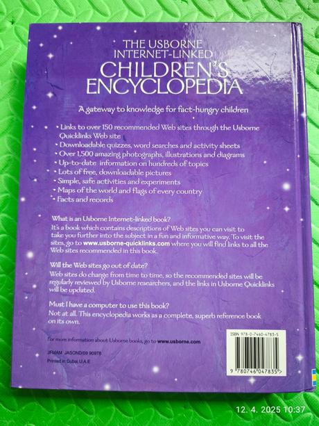 Usbourne children's encyclopedia top stav, 