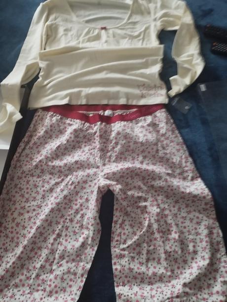 Dámske pyžamo-calvin klein, calvin klein,l