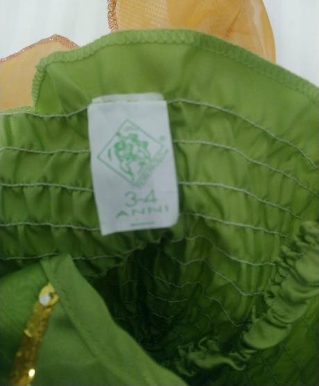 Kostým zelená víla, fiori paolo, 3-4r, 98-104 cm, 