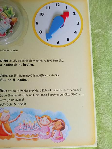 Kniha s magnetkami a hodinami, 