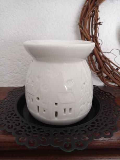 Aromalampa dedina, domčekovo -  difuzer - svietnik, 