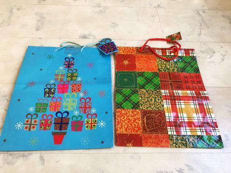 Veľké vianočné tašky 8 ks, 