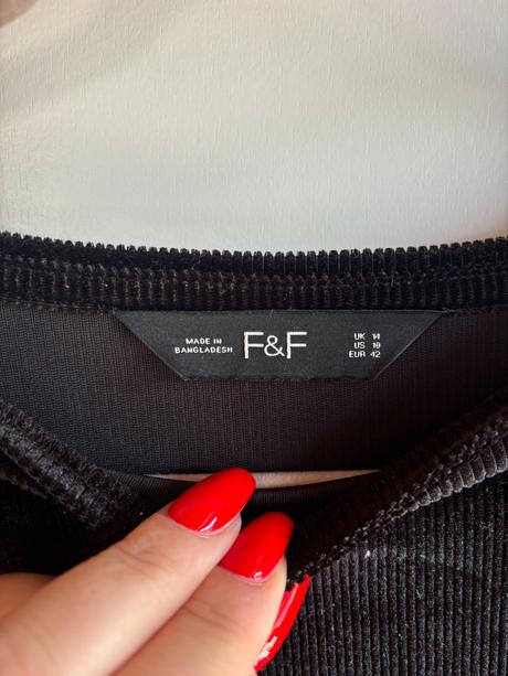 Trblietavé tričko, f&f,xl