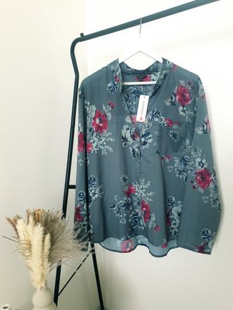 Kvetinová blúzka xl, 42 / xl
