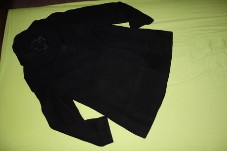 Cierny flausovy kabatik gerry weber, gerry weber,38