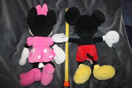 Mickey a minnie 45 cm, 