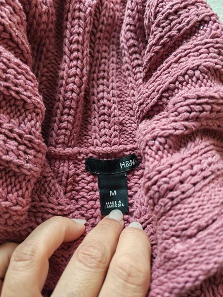 Hrubý sveter, h&m,m