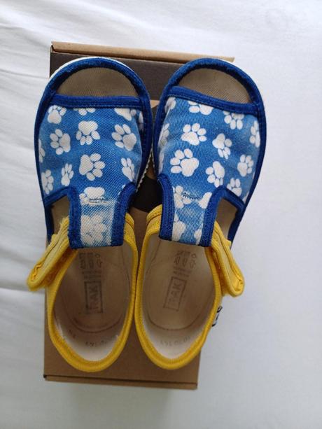 Papuče patrola rubble rak 28,stielka cca.17,8cm, rak,28