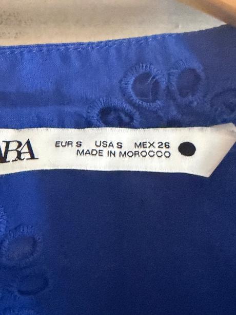 Madeirové šaty / prehoz zara, zara,s