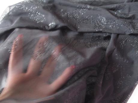 Priesvitné tričko s motivom, blúza, 38, zara,m