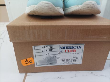 Letné tenisky american club 29 18.5cm, 29