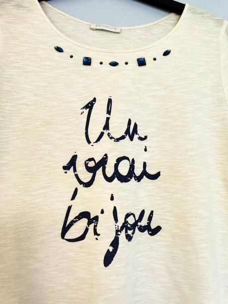 Tričko s kamienkami m/l, promod,l