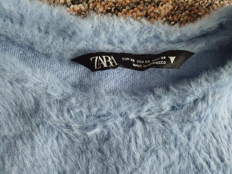 Crop top teple, zara,xs