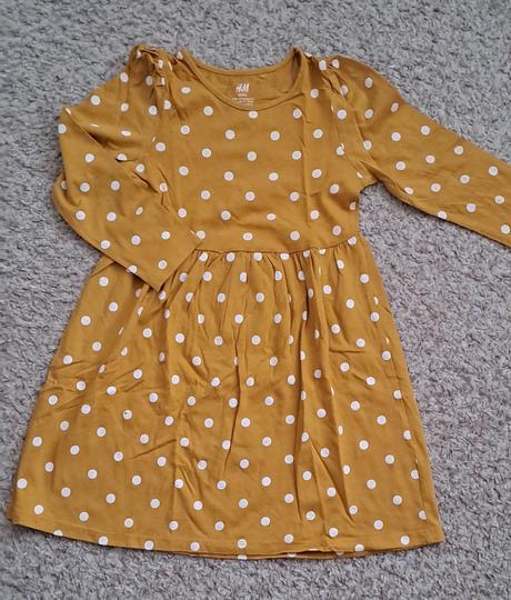 Bodkovane tricko, h&m,110