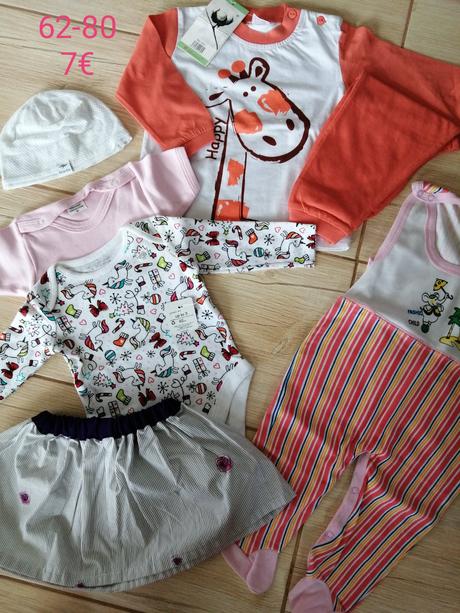 Oblečenie pre dievčatko 62-80, 68–80
