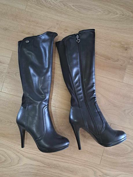 Elegantné čižmy teplé, 39