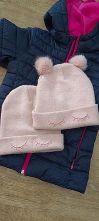 Čiapočky veľ.písaná 110/128, vek.4-6r., h&m,110