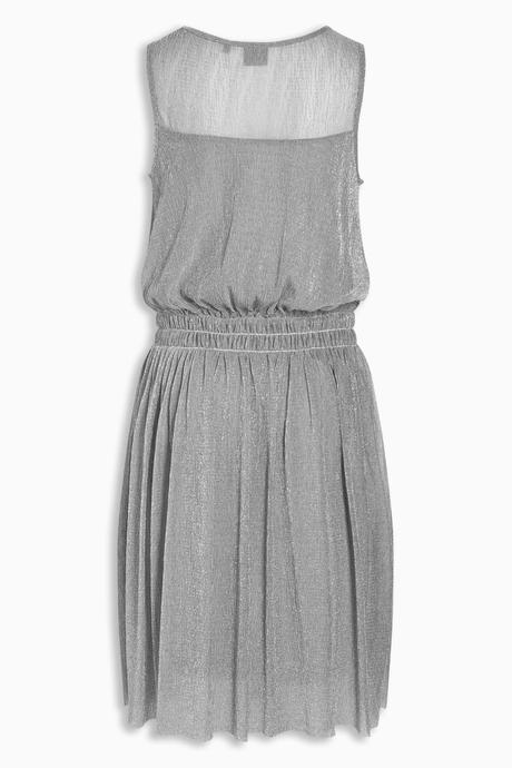 Moderné lesklé šaty next uk, next,146 / 164