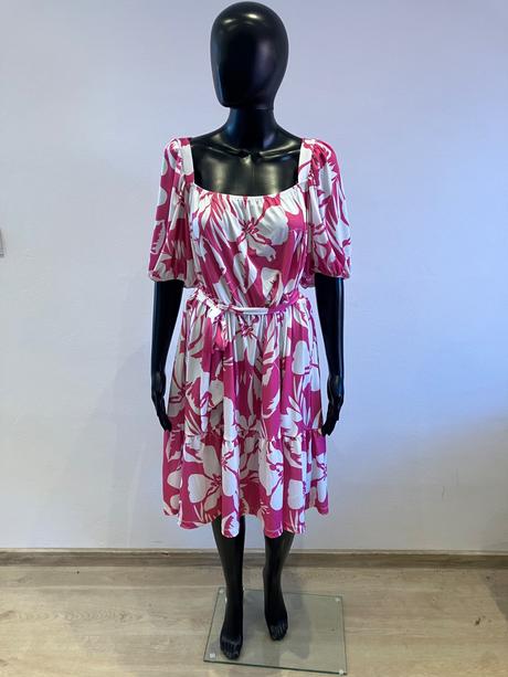 Dámske vzorované šaty bodyflirt (44-46), xxl