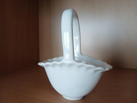 Keramická miska v tvare košíka 16 cm,
