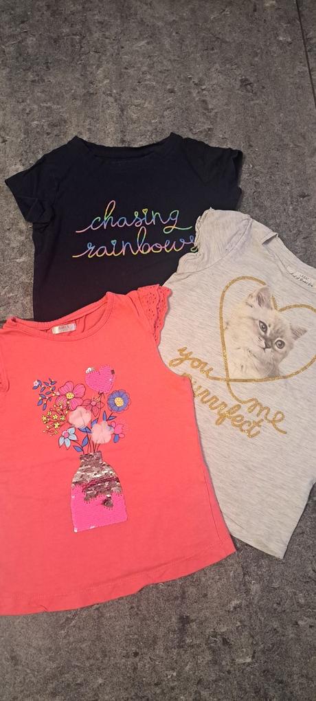 3x tričko, 104–116