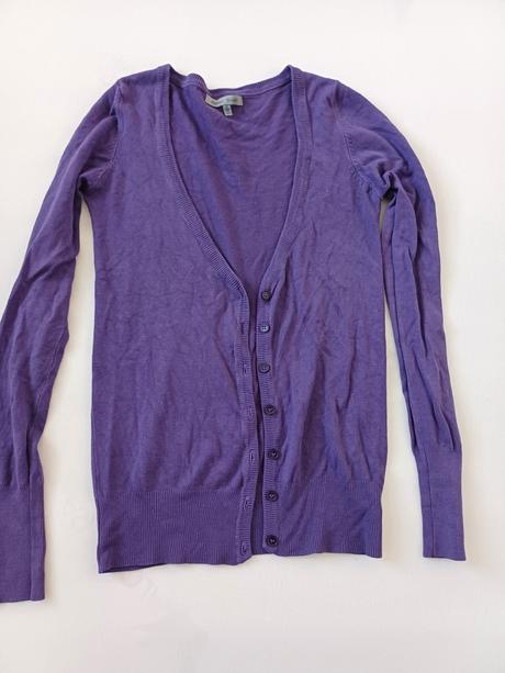 Fialový sveter, bershka,s