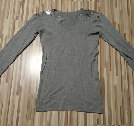 Bavlneny dlhší pulóver 38, 38