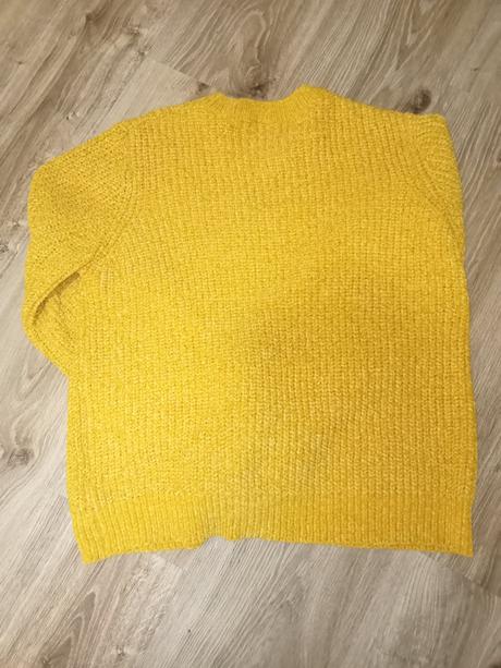 Žltý mäkkučký sveter 158/164, 158