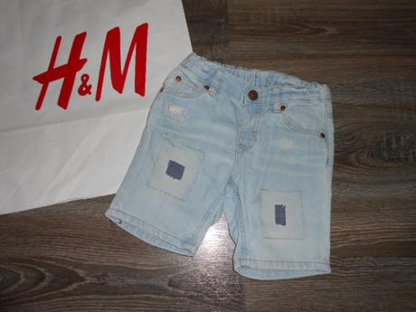 H&m riflové kratasy č. 80-86, h&m,80