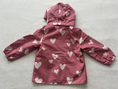 Bunda so srdiečkami, h&m,86