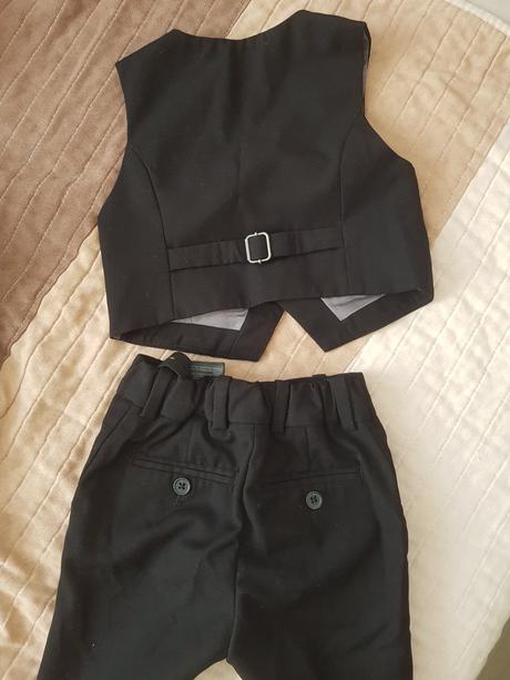 Oblek nohavice vesta, 92