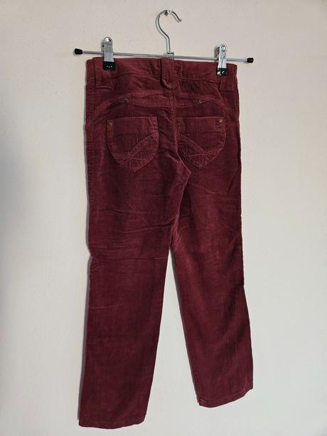 Mariquita kordové nohavice menčestráky 128, mariquita,128