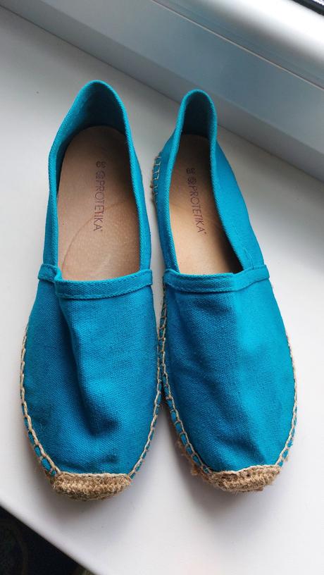 Espadrilky tyrkysove, 39