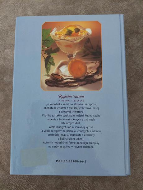 Radostné varenie v novom tisícročí - kniha recepto, 