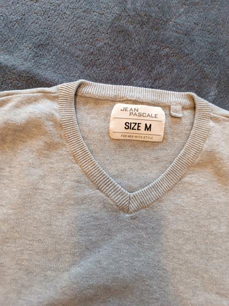 Sivý pulóver - m, m