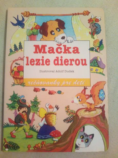 Riekanky - mačka lezie dierou, 