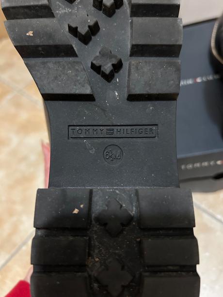 Čižmy, tommy hilfiger,36
