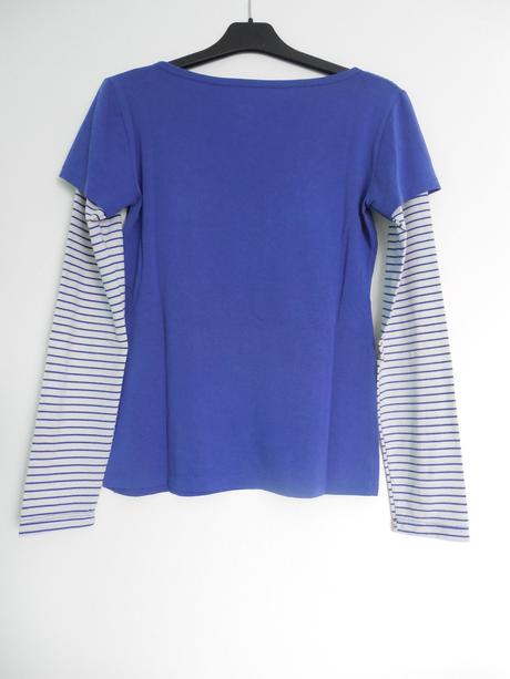 Tmavomodré tričko, s