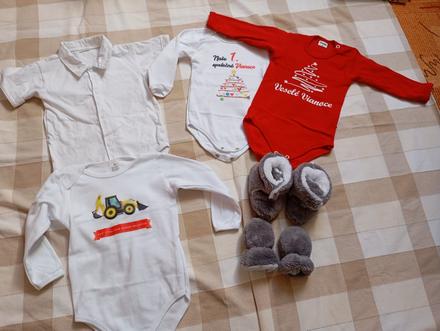 Veselé vianoce body 80, 80