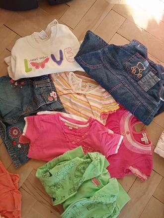 Balík pre dievčatko, veľkosť 1-2 roky, 86–98