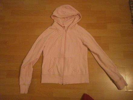 Ružová mikina, h&m,38