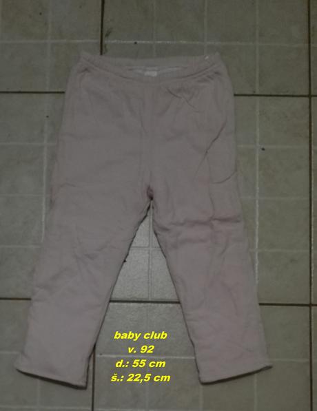 Flaušová súprava, baby club,92