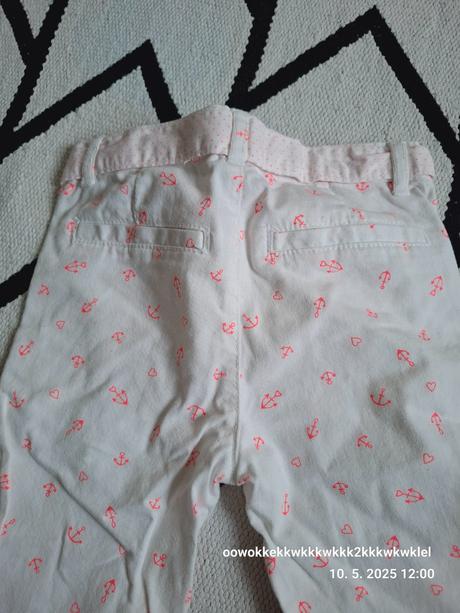 Letné nohavice, h&m,116