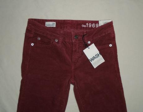 Dámske menčestrové nohavice, gap,s / xs