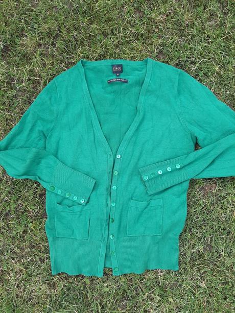 Zľava. zelený sveter 17&co velk. m., m