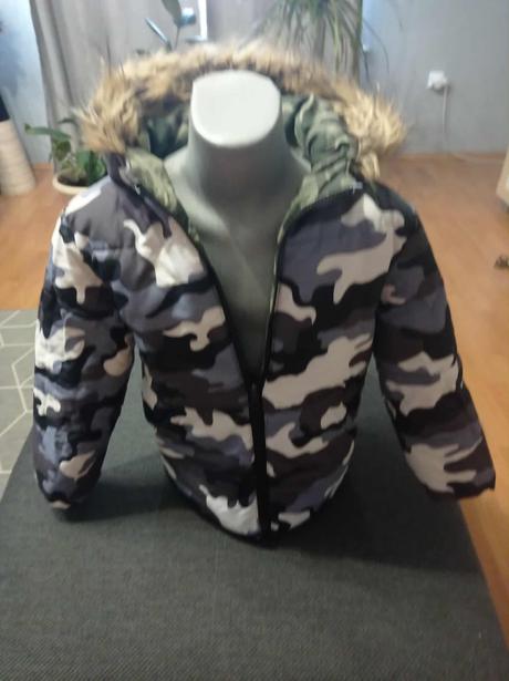 Obojstranna bunda, h&m,122