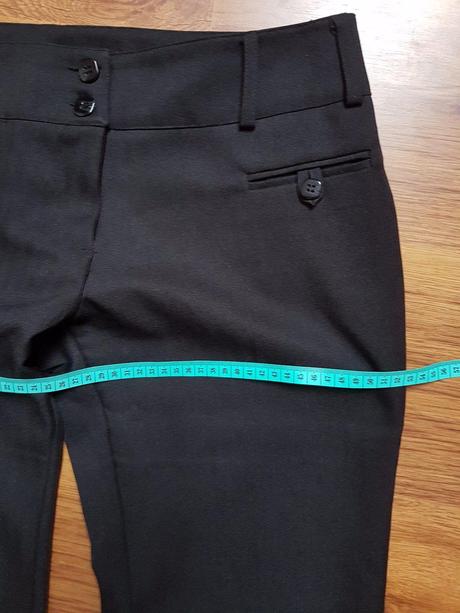 Čierne office nohavice f&f vel.38, f&f,38