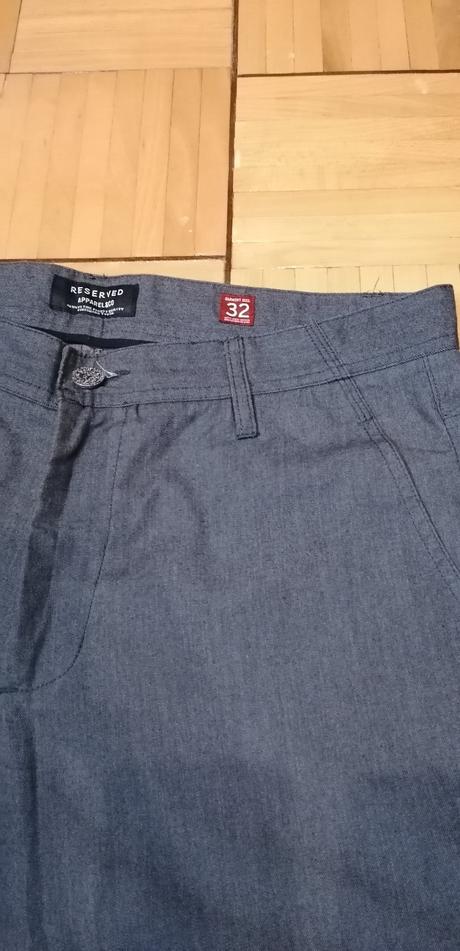Pánske sivé spoločenské nohavice, reserved,32