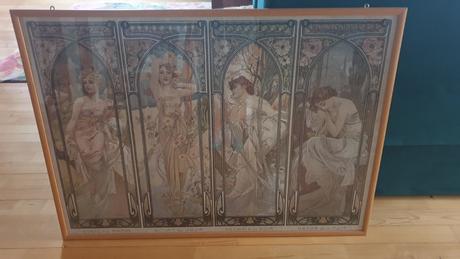 Obrazy a.mucha puzzle, 
